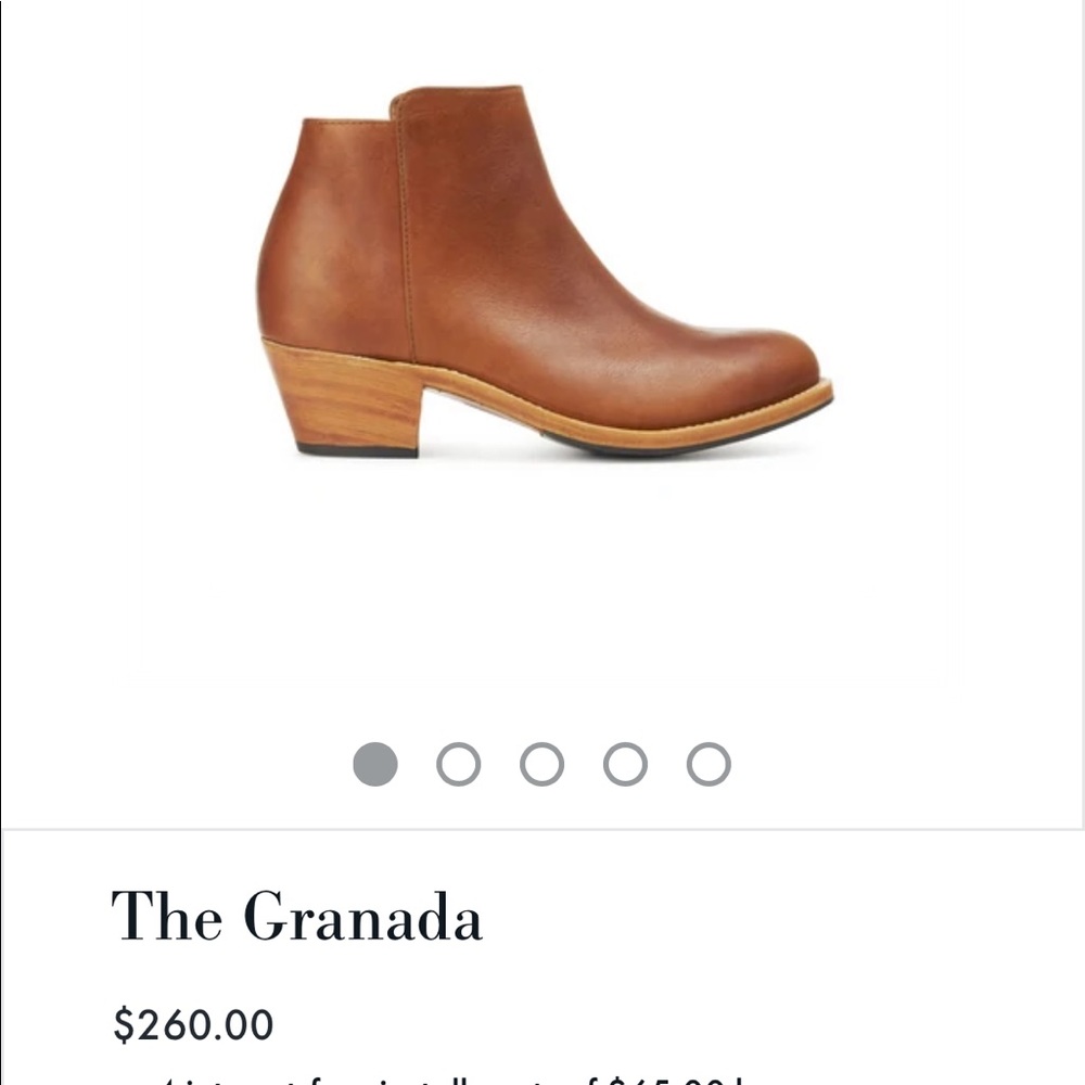 Handcrafted booties - Adelante Shoe Co. “Granada”